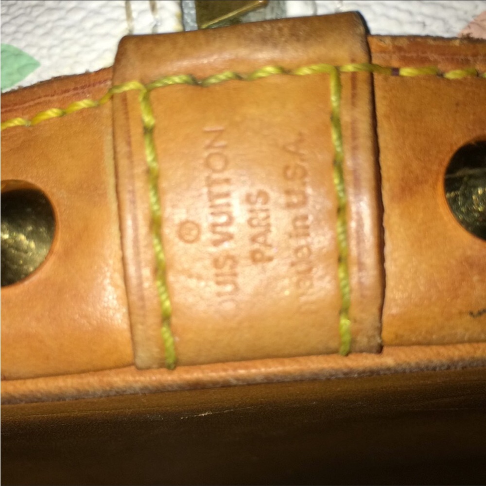 💕Louis Vuitton💕 White multicolored Alma pm SD0074 - Picture 10 of 14